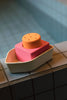 oli & carol upcycled boat orange