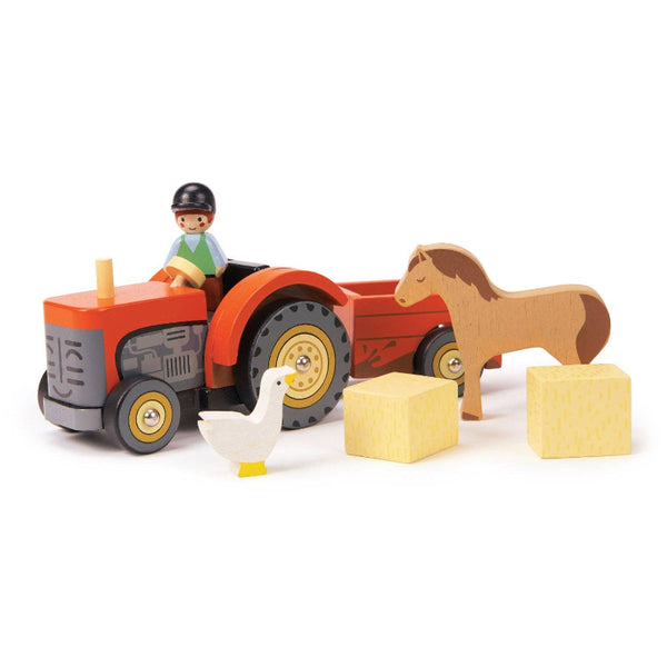 tender leaf toys farmyard tractor