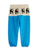 mini rodini panther panel sweatpants blue