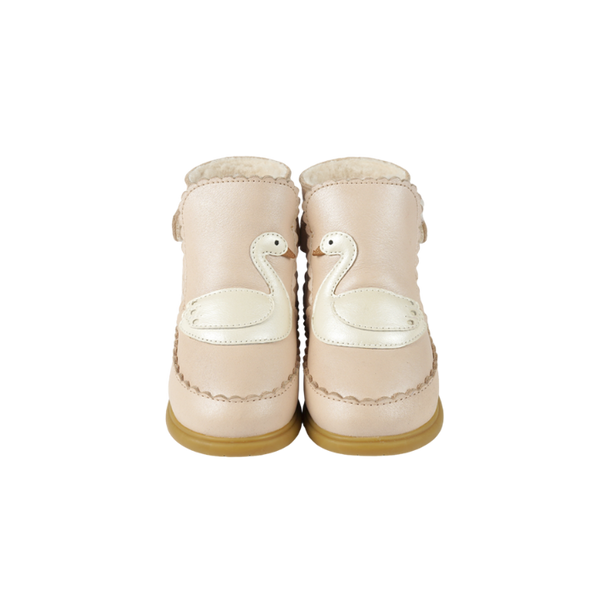 donsje sify swan shoes metallic