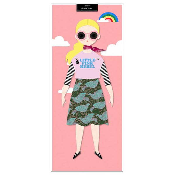 of unusual kind riley paper doll