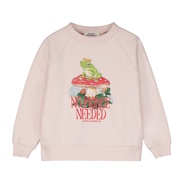 maison mangostan no prince sweatshirt blush