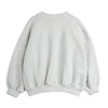 mini rodini bear chenille sweatshirt grey