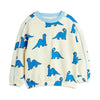 mini rodini dino aop sweatshirt off-white