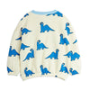mini rodini dino aop sweatshirt off-white