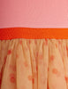 mini rodini dotted tulle dress pink