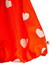mini rodini hearts aop balloon skirt red