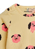 mini rodini doggies aop baby set yellow