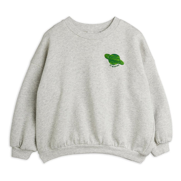mini rodini planet emb sweatshirt grey