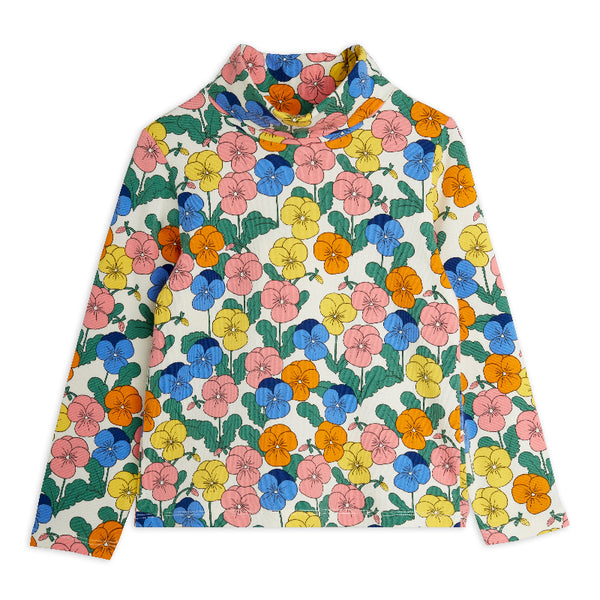 mini rodini violas aop turtleneck multi