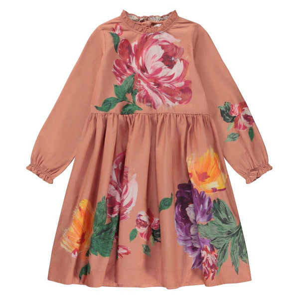 molo cami dress falling flowers