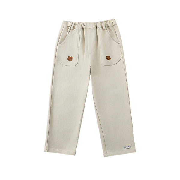 donsje kassim bear baby trousers biscotti