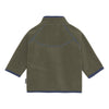 molo uli fleece baby jacket dusty green