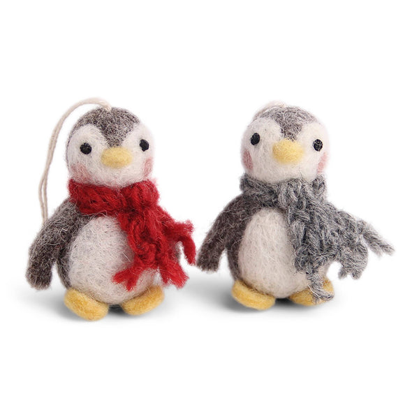 gry & sif baby penguin ornament set of 3