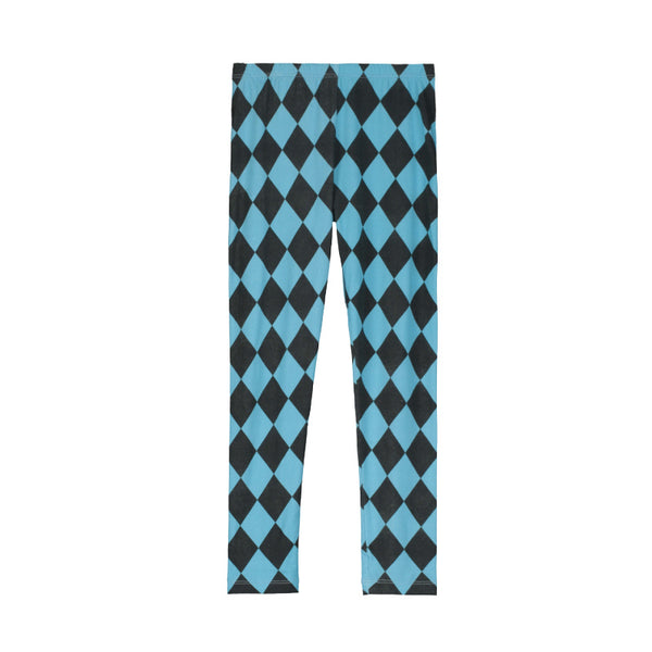 maison mangostan harlequin legging grey/blue