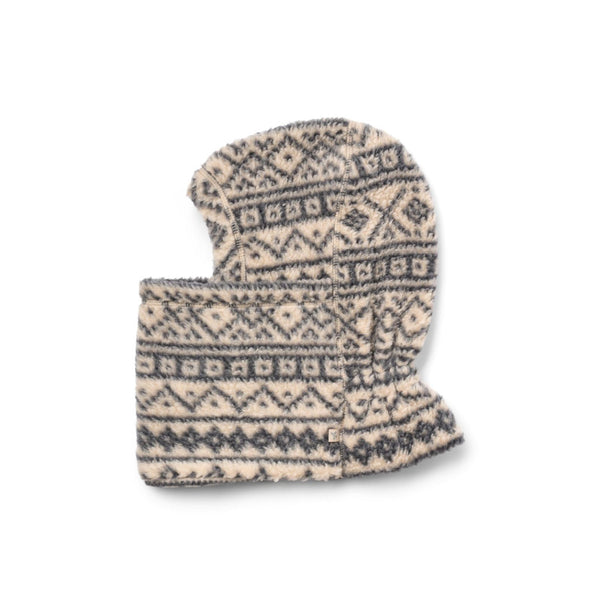 wheat kramso fleece balaklava warm sand jaquard