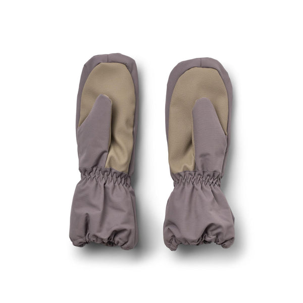 wheat monta mittens purple stone