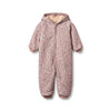 wheat krammo baby thermosuit soft lavender flowers