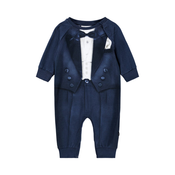 molo fairfax baby romper tuxedo