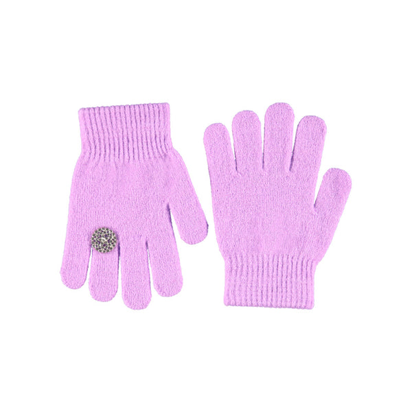 molo krystal gloves purple ray