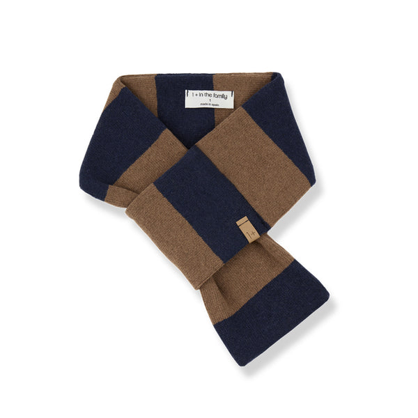 1+ in the family scarf castagna