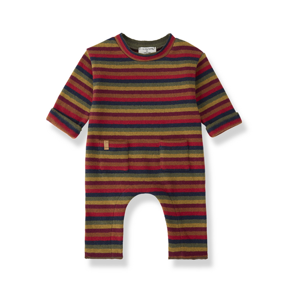 1+ in the family brampton baby jumpsuit multicolor