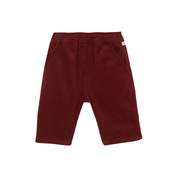 bonton lucky baby trousers red