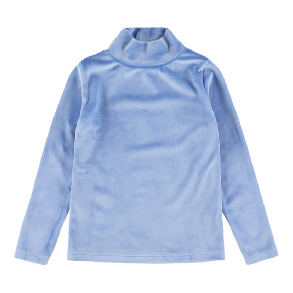 morley yvy velvet turtleneck lavender