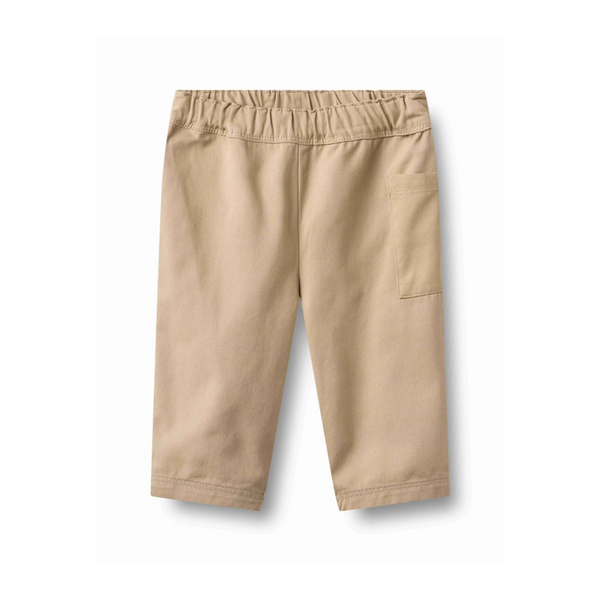 wheat jeppe baby trousers sand stone