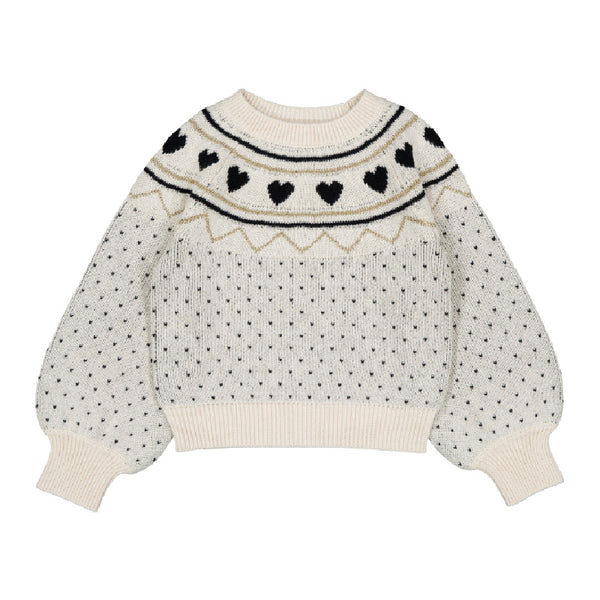louis louise elia sweater cream