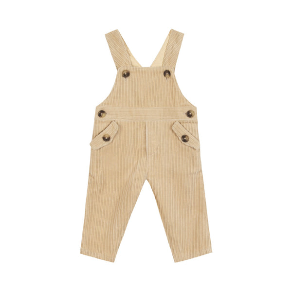 tartine et chocolat baby overalls beige