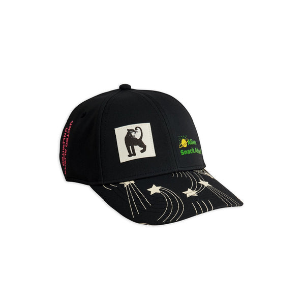 mini rodini snack attack emb cap black