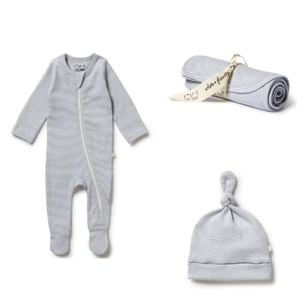 wilson & frenchy baby gift set raindrop