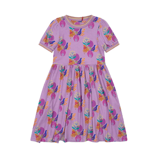 oilily djerry dress purple/blue