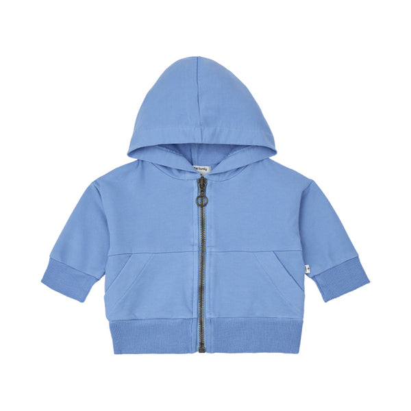 1+ in the family comarruga hooded baby sweatshirt ultramarine