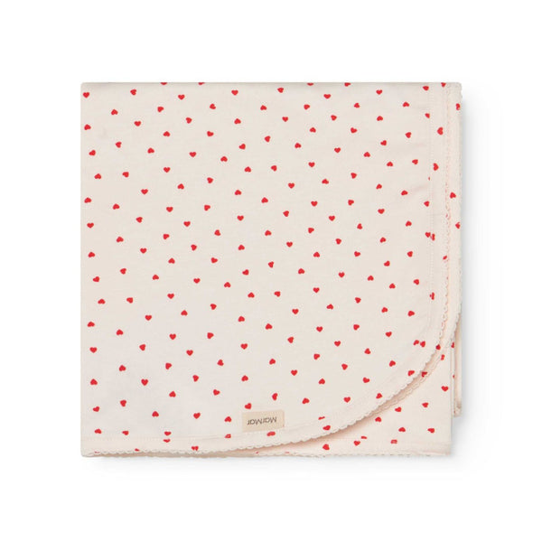 marmar copenhagen alida baby blanket happy hearts