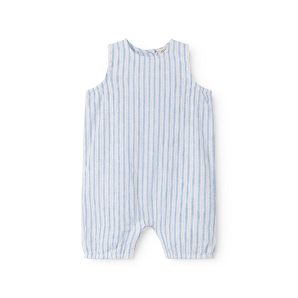 marmar copenhagen roventa baby playsuit surf blue stripe