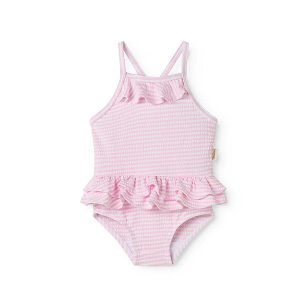 marmar copenhagen swinnie baby swimsuit pink stripe