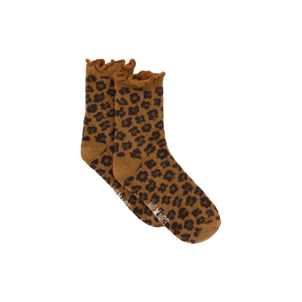 bonton leopard socks
