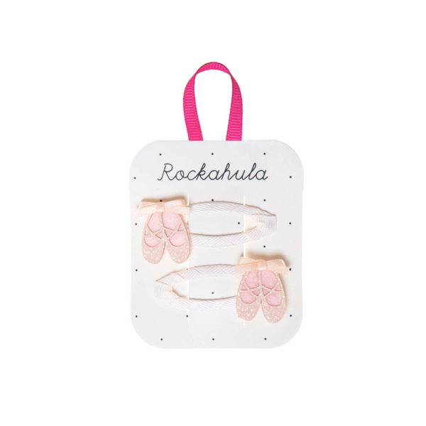 ballet shoes hair clips
