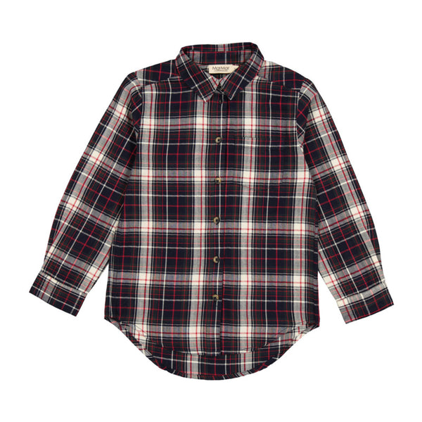 marmar copenhagen tommy long sleeve top holiday check