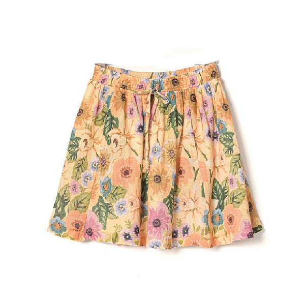 yell-oh skirt yellow floral