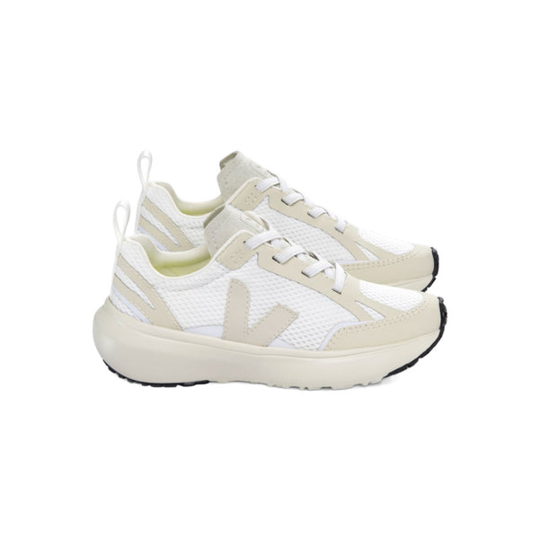 veja canary alveomesh running shoe white pierre
