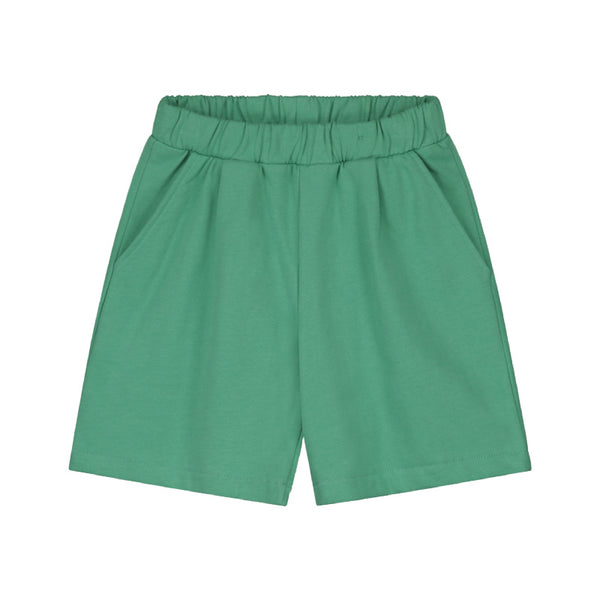 gray label bermuda shorts bright green