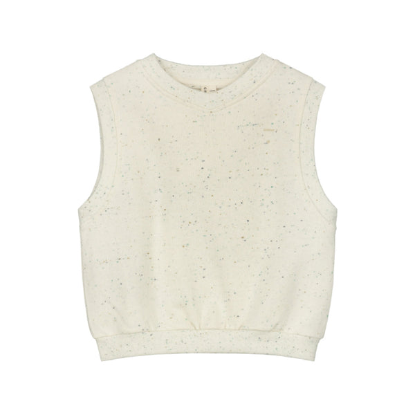 gray label v-neck tank top sprinkles