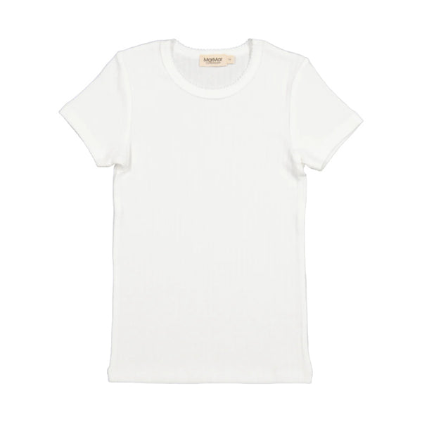 marmar copenhagen tamra short sleeve tee gentle white