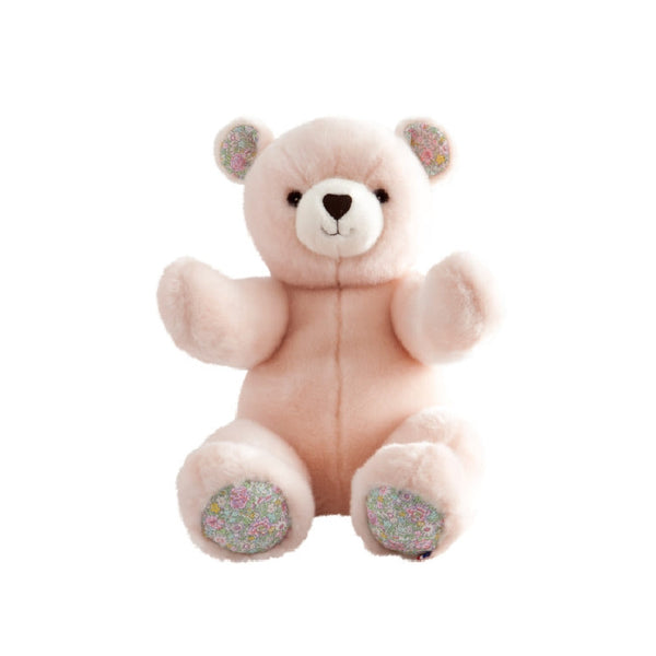 pamplemousse peluches small robert the bear rose