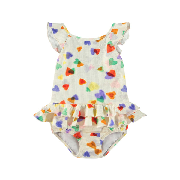 molo nalani baby swimsuit rainbow hearts