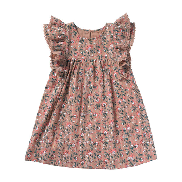 bonheur du jour luce dress pink coral