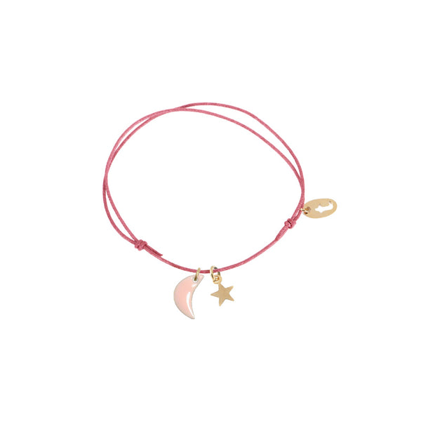 titlee moon and star charm bracelet